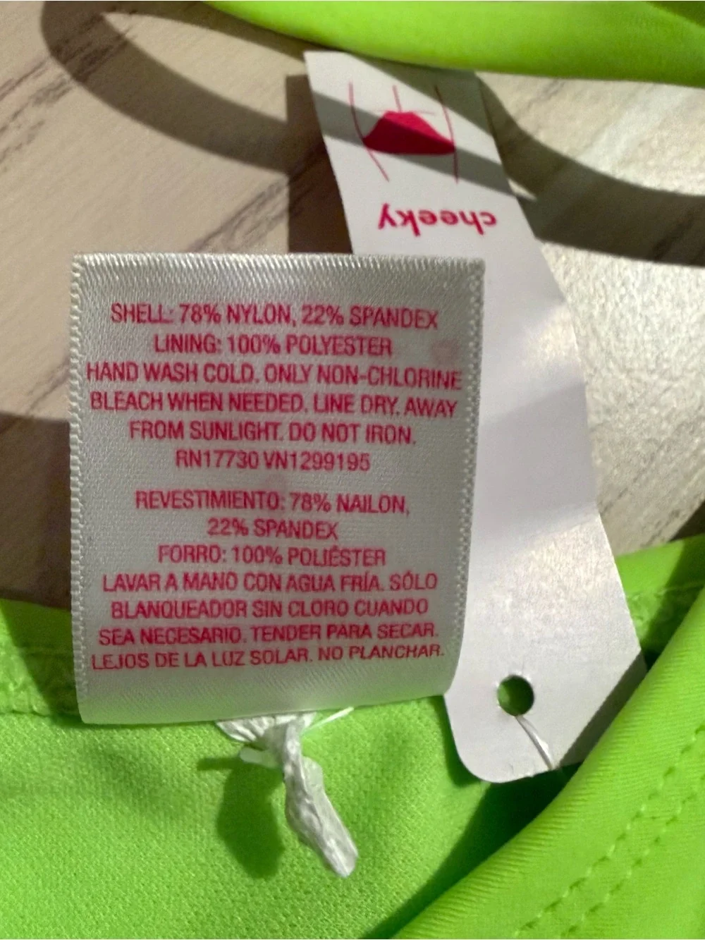 Xhilaration Neon Green Side Tie Bikini Bottom‎ Juniors Small NWT
